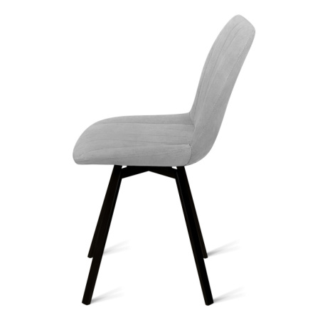 Стул B224-M (B224-m LIGHT GREY VL08, BK)																														